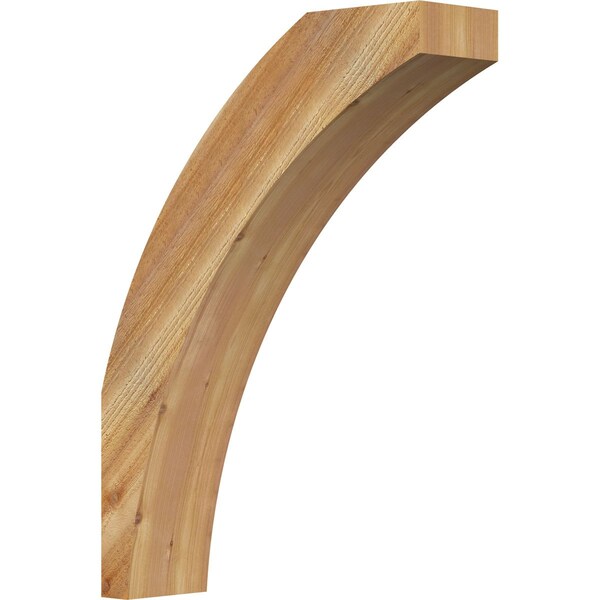 Ekena Millwork 6"W x 22"D x 30"H Thorton Rough Sawn Knee Brace, Western Red Cedar BRC06X22X30THR00RWR - main